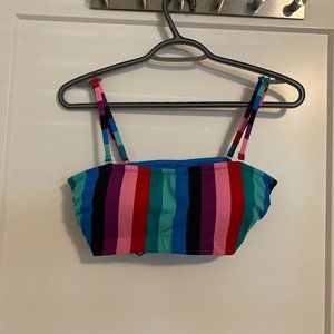 Old Navy Striped Bikini Top